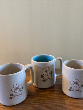 Pottery Pigeon Forge Mugs Set of 3